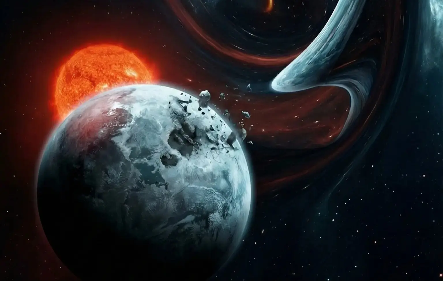 Illustration fin de l'univers